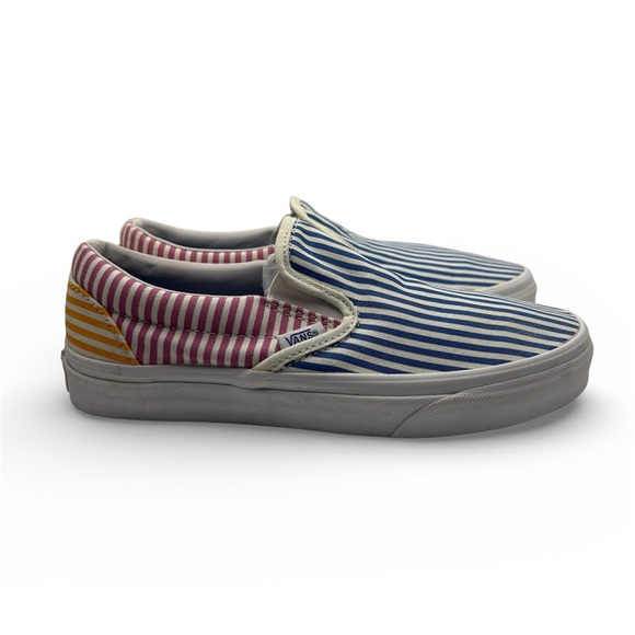 Vans Shoes - Vans Classic Slip-on Deck Club Mix Stripes 7 sneakers walking casual